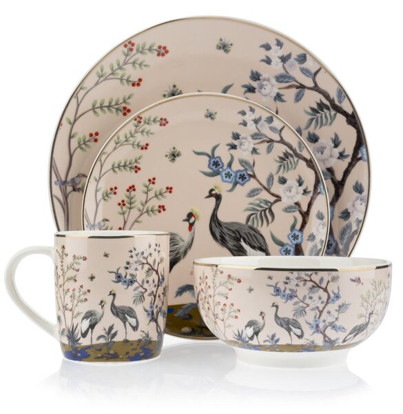 Porcelánový talíř Ashley 2, (fi) 26 cm, vícebarevný