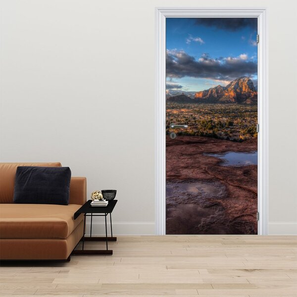 Fototapeta na dveře - Hory (95x205cm)