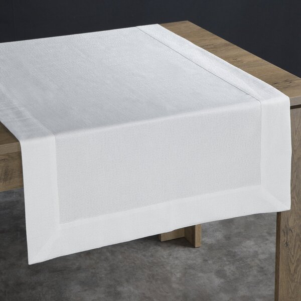 UBRUS ANABEL 70X150 CM BÍLÝ