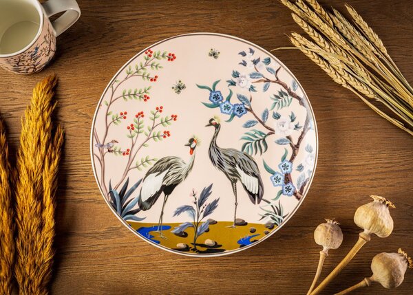 Porcelánový talíř Ashley 2, (fi) 26 cm, vícebarevný