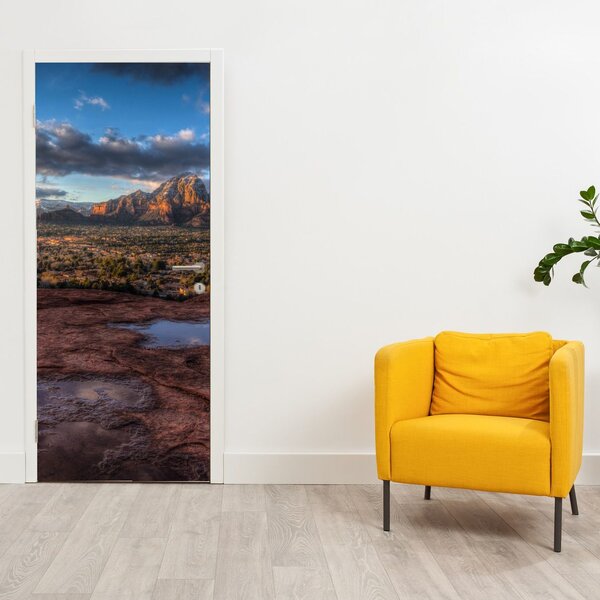 Fototapeta na dveře - Hory (95x205cm)
