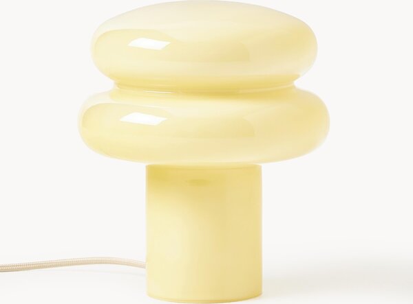 Malá stolní lampa z opálového skla Baya