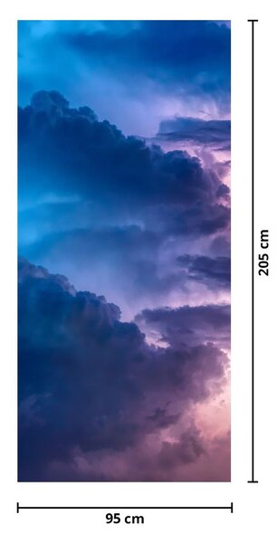 Fototapeta na dveře - Mračna (95x205cm)