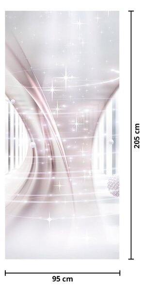 Fototapeta na dveře - Křehký vír (95x205cm)