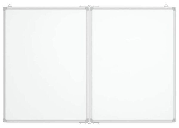 Magnetická tabule rozkládací 120 x 80 x 1,7 cm hliník