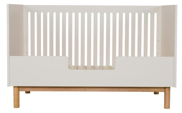 Béžová dětská postýlka Quax Mood 70 x 140 cm