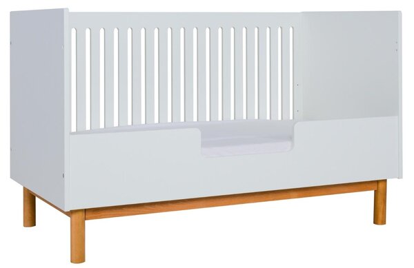 Bílá dětská postýlka Quax Mood 70 x 140 cm
