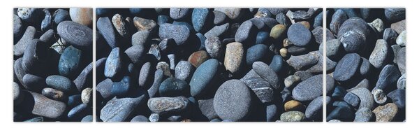 Obraz plážových oblázků (170x50 cm)