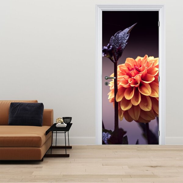 Fototapeta na dveře - Kvítek (95x205cm)