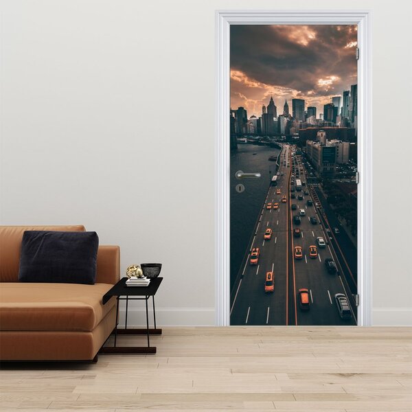 Fototapeta na dveře - Manhattan (95x205cm)