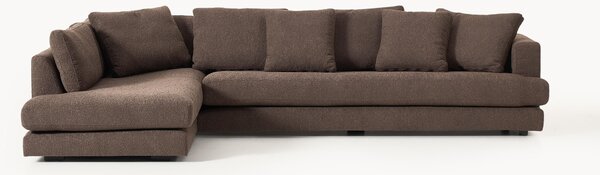 Rohová bouclé XL pohovka Tribeca