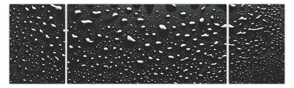 Obraz kapek vody (170x50 cm)