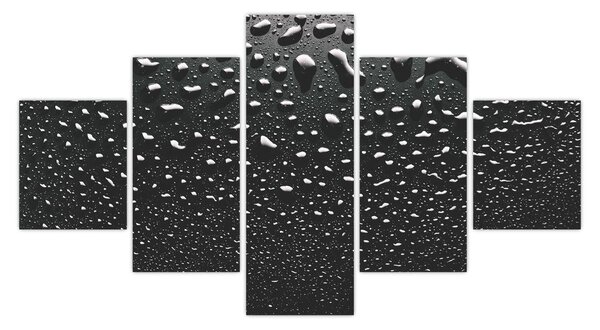 Obraz kapek vody (125x70 cm)