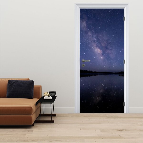 Fototapeta na dveře - Noční obloha (95x205cm)