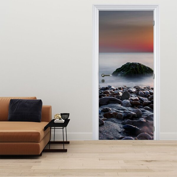 Fototapeta na dveře - Na pobřeží (95x205cm)