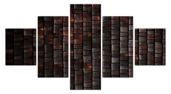 Moderní abstraktní obraz (125x70 cm)