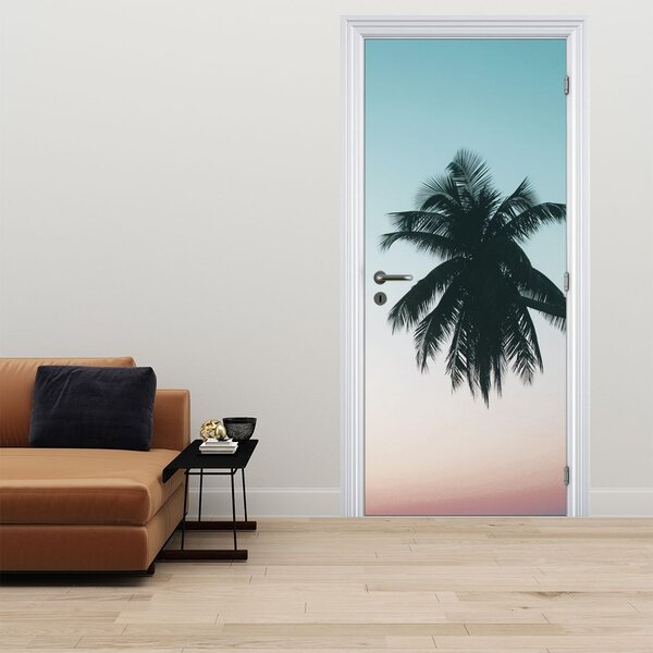 Fototapeta na dveře - Palma na Bali (95x205cm)