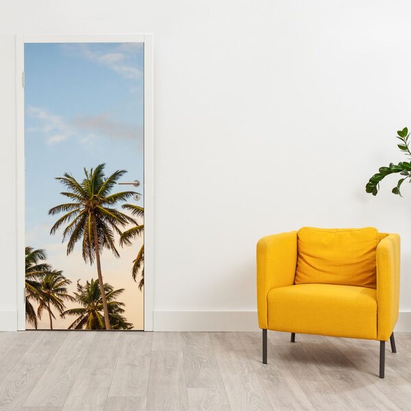 Fototapeta na dveře - Palmy (95x205cm)