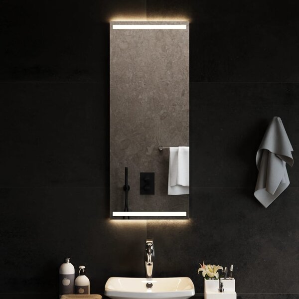 Koupelnové zrcadlo s LED osvětlením 40x100 cm