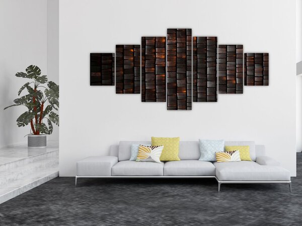Moderní abstraktní obraz (210x100 cm)