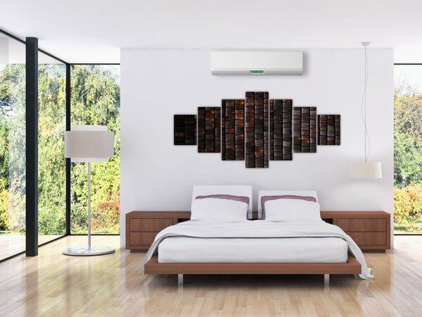 Moderní abstraktní obraz (210x100 cm)
