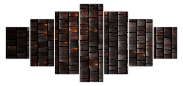 Moderní abstraktní obraz (210x100 cm)