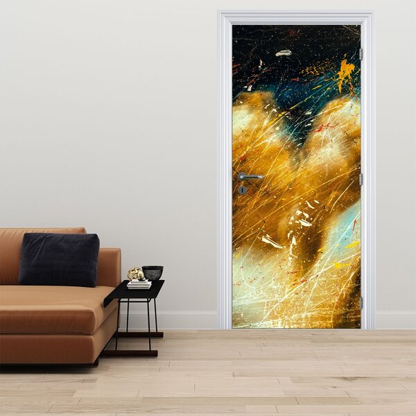 Fototapeta na dveře - Líbající se andělé (95x205cm)