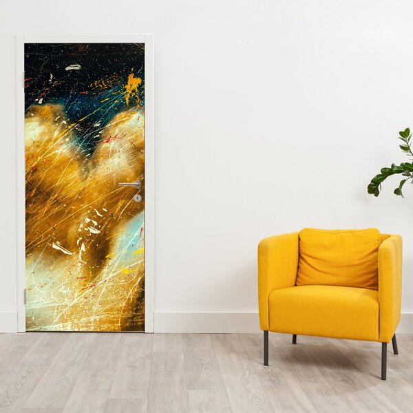 Fototapeta na dveře - Líbající se andělé (95x205cm)