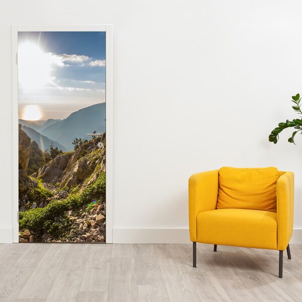 Fototapeta na dveře - Hora Olympus (95x205cm)