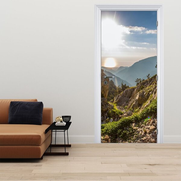 Fototapeta na dveře - Hora Olympus (95x205cm)