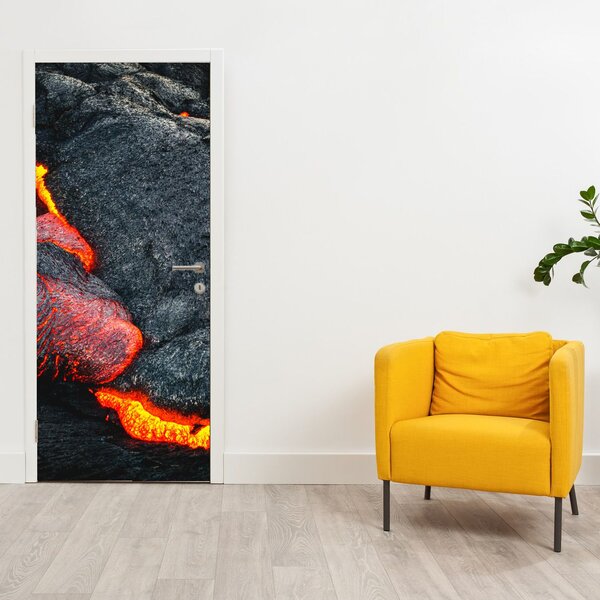 Fototapeta na dveře - Láva (95x205cm)