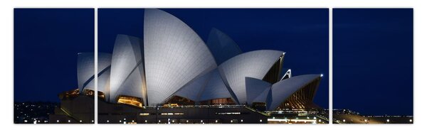 Obraz nočního Sydney (170x50 cm)