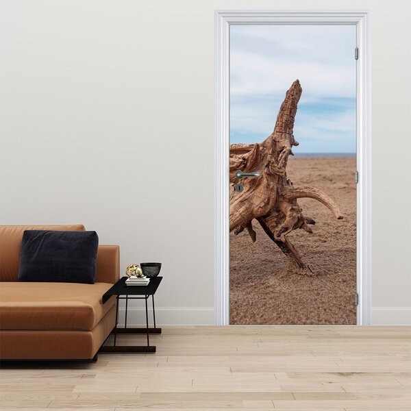 Fototapeta na dveře - Vyplaveno mořem (95x205cm)
