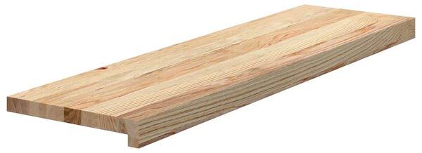 Nášlapy na schody 4 ks neošetřené 90x25x2 cm masivní dub 3282895