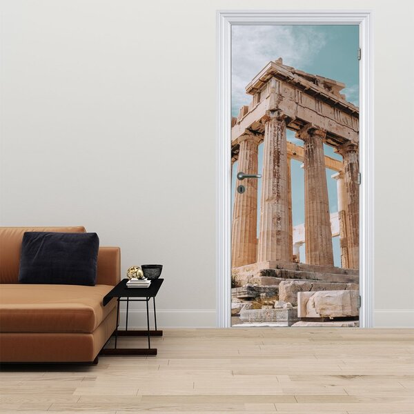 Fototapeta na dveře - Antický akropolis (95x205cm)