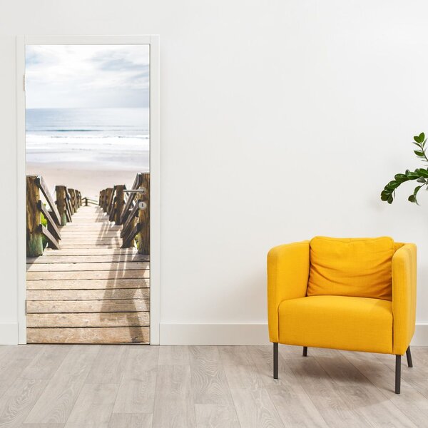 Fototapeta na dveře - Vstup na pláž (95x205cm)