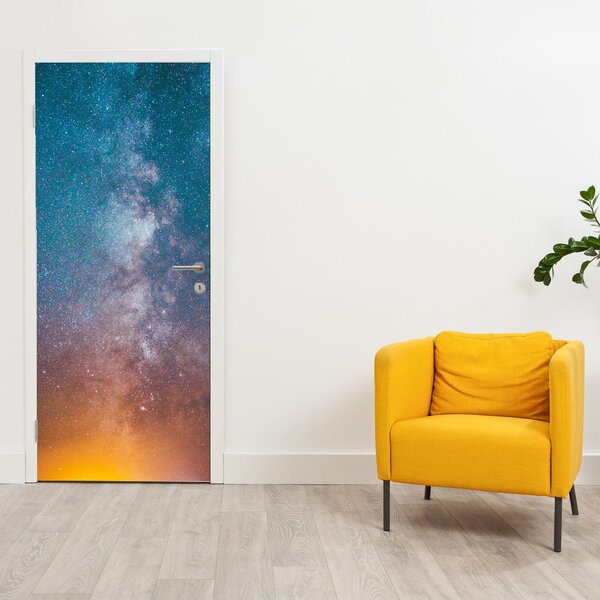 Fototapeta na dveře - Mléčná dráha (95x205cm)