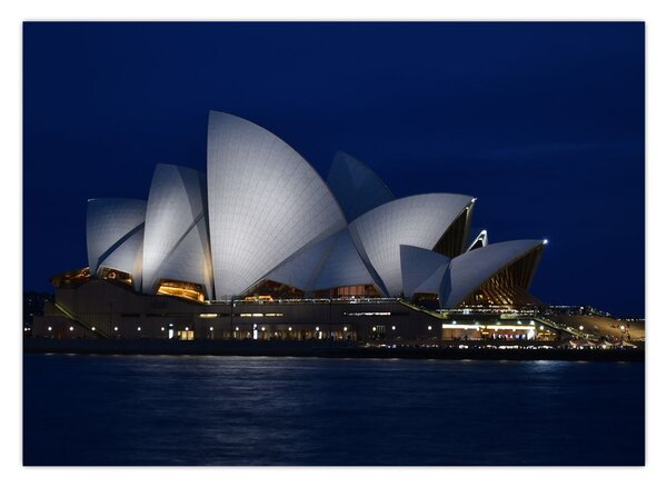 Obraz nočního Sydney (70x50 cm)