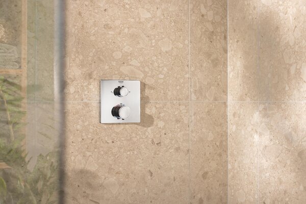 Grohe Vitalio Start sprchová sada pod omítku s termostatem s dešťovou sprchou chrom 34881000