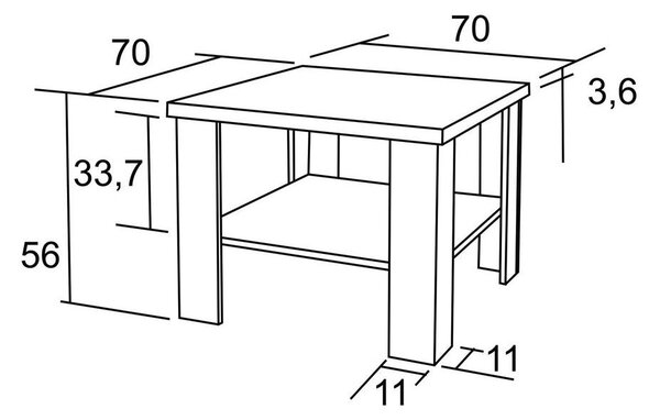 BRADOP Konferenční stůl Albert ﻿K133