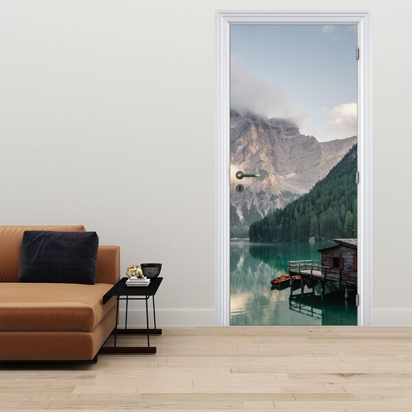 Fototapeta na dveře - Lake Prags (95x205cm)