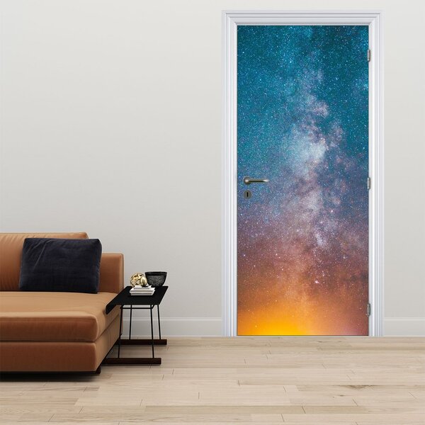Fototapeta na dveře - Mléčná dráha (95x205cm)