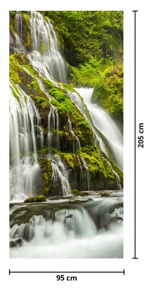Fototapeta na dveře - Vodopád (95x205cm)
