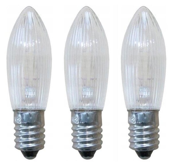 Markslöjd 8263 - SADA 3x Průmyslová vánoční žárovka TOPPLAMPA E10/3W/34V