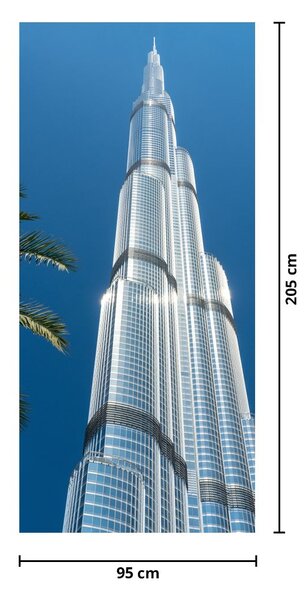 Fototapeta na dveře - Burj Khalifa (95x205cm)