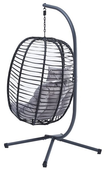 Závěsné křeslo SWINGTAN – šedá
