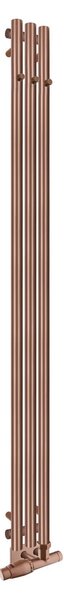 Oltens Stang koupelnový radiátor designově 180x15 cm měděná kartáčovaný 55011610