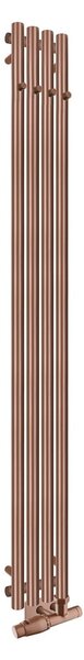 Oltens Stang koupelnový radiátor designově 180x20.5 cm měděná kartáčovaný 55012610