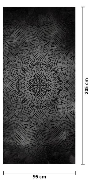 Fototapeta na dveře - Mystická mandala (95x205cm)