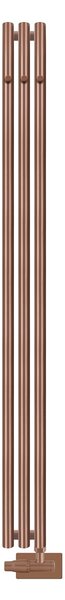 Oltens Stang koupelnový radiátor designově 180x15 cm měděná kartáčovaný 55011610